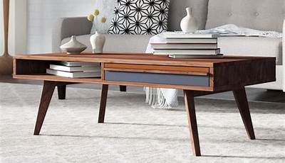 Mid Century Modern Living Room Coffee Tables