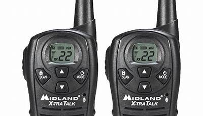 Midland X-Tra Talk Walkie Talkie Manual