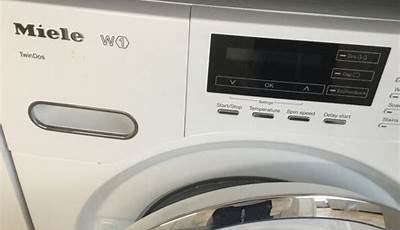 Miele W1 Excellence Manual