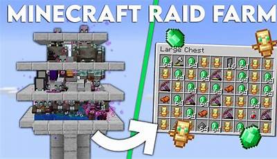 Minecraft How To Make A Raid Farm