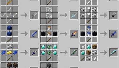 Minecraft How To Make A Sword