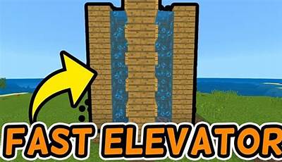 Minecraft How To Make A Water Elevator