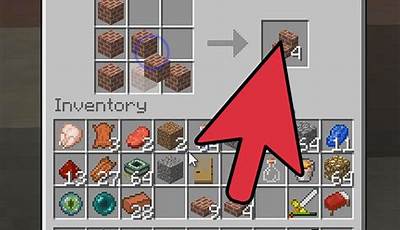 Minecraft How To Make Bricks