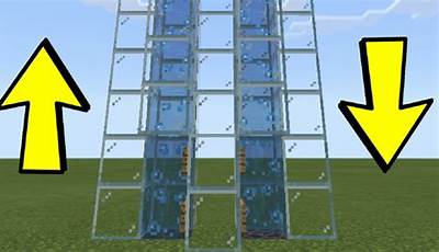 Minecraft How To Make Water Elevator