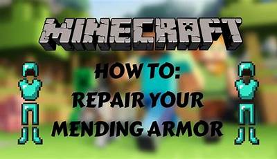Minecraft How To Repair Armor