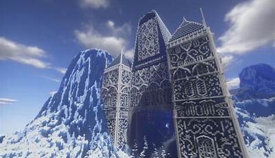 Minecraft Ice Fortress