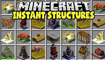 Minecraft Instant Build Mod