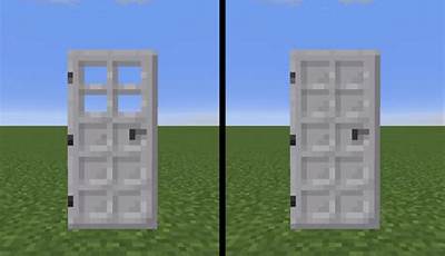 Minecraft Iron Doors