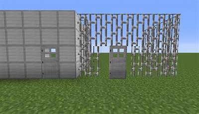 Minecraft Iron Gate
