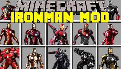 Minecraft Iron Man Mod