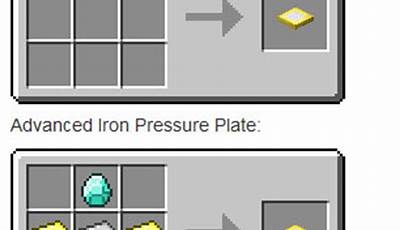 Minecraft Iron Pressure Plate