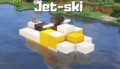 Minecraft Jet Ski