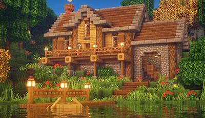 Minecraft Lakeside House Tutorial