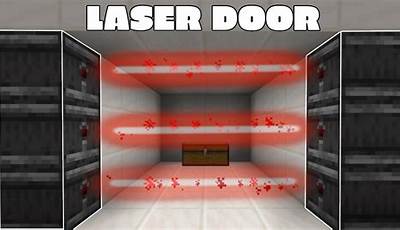Minecraft Laser Door