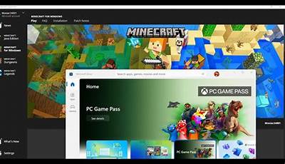 Minecraft Launcher Opens Microsoft Store