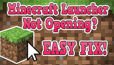Minecraft Launcher Won't Open Mac
