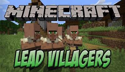Minecraft Leading Villagers