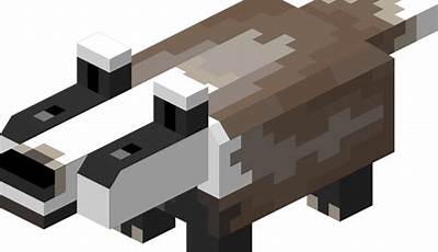 Minecraft Legends Badger