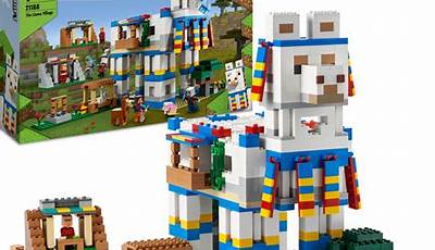 Minecraft Llama Lego Set