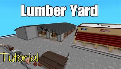 Minecraft Lumber Yard