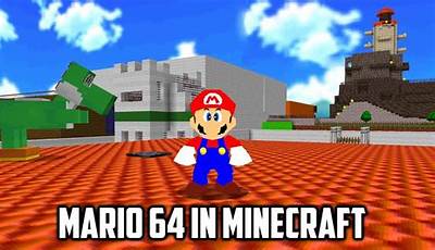 Minecraft Mario 64 Mod