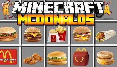 Minecraft Mcdonalds Mod