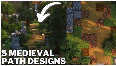 Minecraft Medieval Pathway