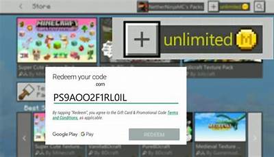 Minecraft Minecoins Code