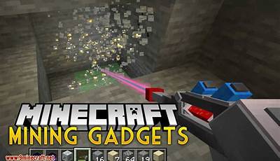 Minecraft Mining Gadgets