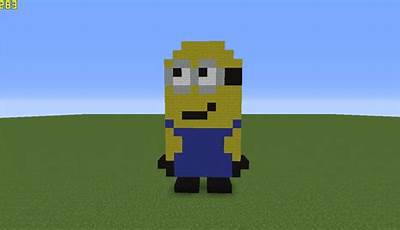 Minecraft Minion Head