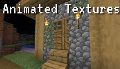 Minecraft Moving Texture Pack