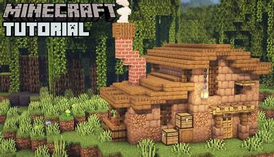 Minecraft Mud Brick House