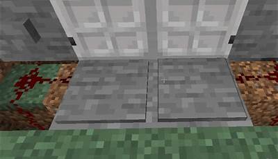 Minecraft Opening Iron Doors