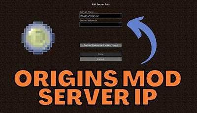 Minecraft Origins Server Ip