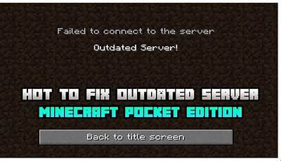 Minecraft Outdated Client But No Update