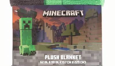 Minecraft Plush Blanket