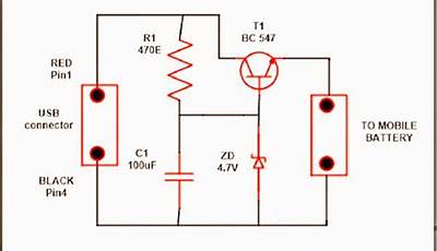 Mobile Charger Circuit Diagram Without Transformer