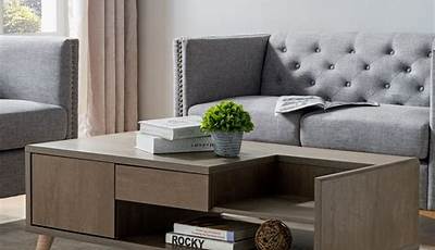 Modern Coffee Tables With Drawers