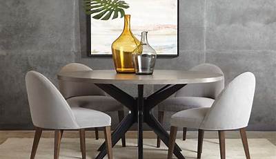 Modern Round Dining Table Decor Ideas