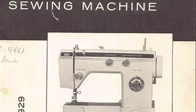 Montgomery Ward Sewing Machine Manual