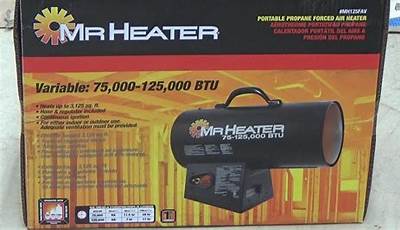 Mr Heater 210 000 Btu Manual