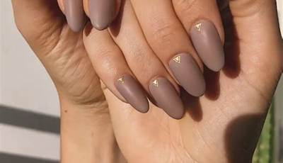 Muted Fall Nail Color