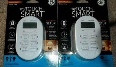 My Touch Smart Timer Manual Mts53003