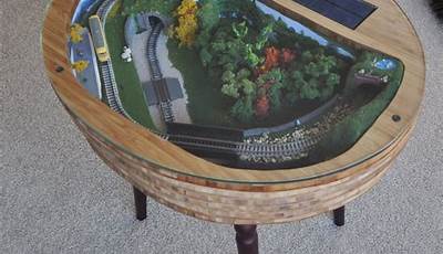 N Scale Model Train Layouts Coffee Tables