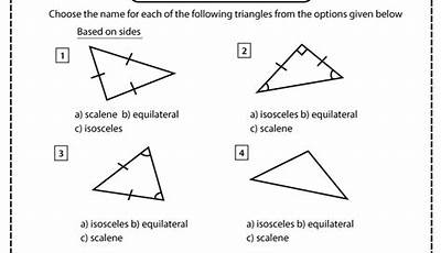 Name That Triangle Center Worksheet