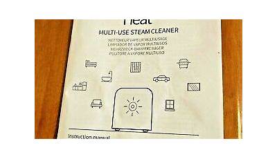 Neat Steam Cleaner Manual
