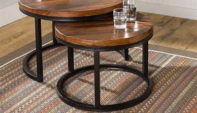 Nesting Tables As Coffee Table