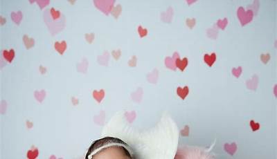 Newborn Baby Valentines Photoshoot