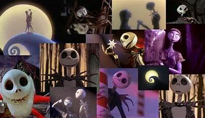 Nightmare Before Christmas Collage Wallpaper