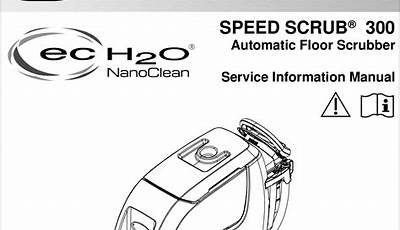 Nobles Ss Scrubber Parts Manual